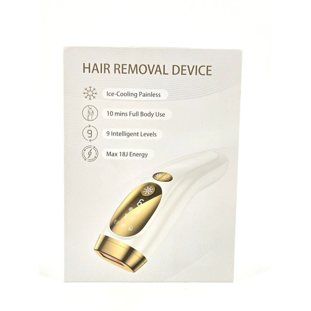 Laser Hair Removal for Women and Men - IPL Hair Removal Ice-Cooling System